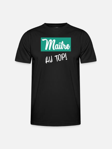 MASTER. MASTER - Men's Functional T-Shirt - black