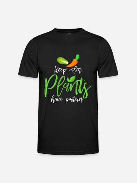 Vegan - Men's Functional T-Shirt - black