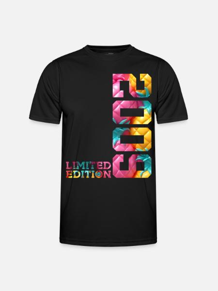 17TH BIRTHDAY LIMITED EDITION 2009 - Men's Functional T-Shirt - black