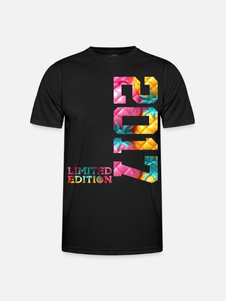 9TH BIRTHDAY LIMITED EDITION 2017 - Men's Functional T-Shirt - black