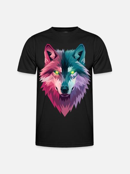 Loup - T-shirt sport Homme - noir