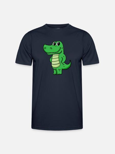 crocodile - Men's Functional T-Shirt - navy