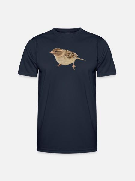 Vogel - Männer Funktions-T-Shirt - Navy