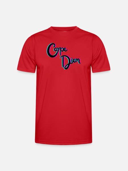 Carpe Diem - Men's Functional T-Shirt - red
