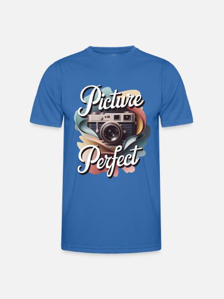 Picture Perfect - Men's Functional T-Shirt - royal blue