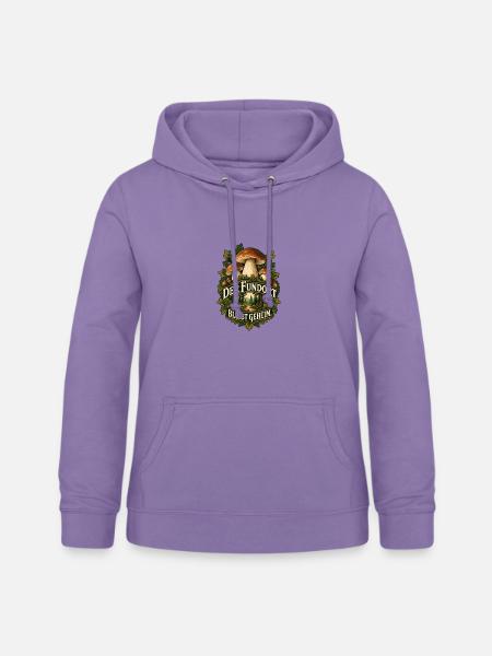 Fundort bleibt geheim Pilzwald - Frauen Hoodie - Lavendel