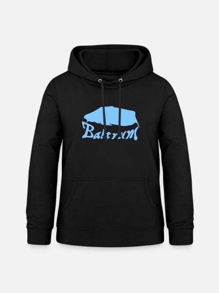 Baltrum Tattoo - Frauen Hoodie - Schwarz