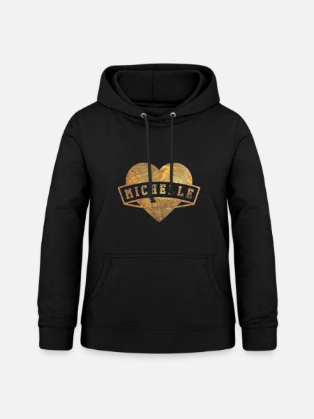 MICHELLE - Frauen Hoodie - Schwarz