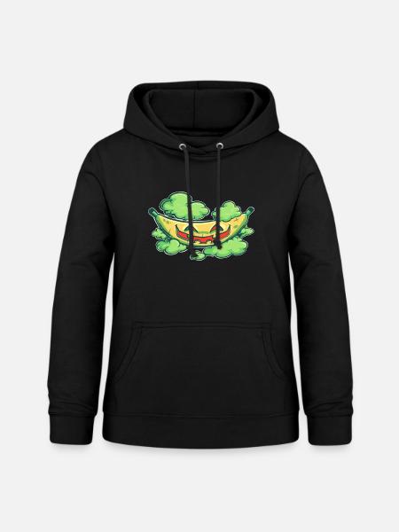 Halloween-Banane - Frauen Hoodie - Schwarz