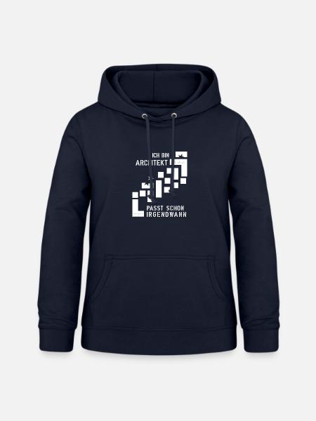Architekt - Frauen Hoodie - Navy