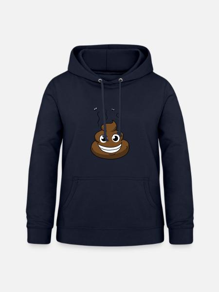 Comic Poop - Frauen Hoodie - Navy