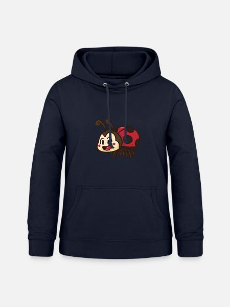 Fleißiger Marienkäfer Blattlausjäger - Frauen Hoodie - Navy