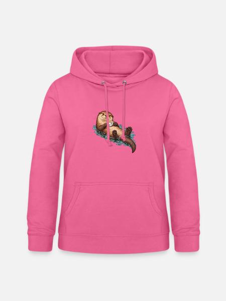 Teepausenotter - Frauen Hoodie - Pink