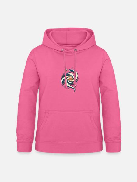Galaxiestrom – Galaxie - Frauen Hoodie - Pink
