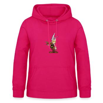 Asterix Präsentiert Den Goldenen Lorbeer - Frauen Hoodie - dunkles Pink - Vorne - AI Model Female 172 light (172cm)