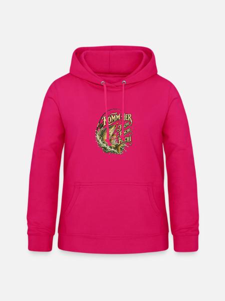 Karpfenangler Spruch Boilies Angelrute Papa - Frauen Hoodie - dunkles Pink