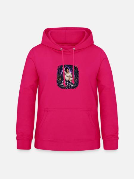 Ruhe ist der ganze Plan - Frauen Hoodie - dunkles Pink