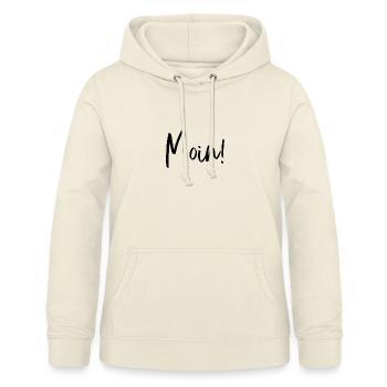 Moin Hamburg Plattdeutsch - Frauen Hoodie - Vanille-Milchshake - Vorne - AI Model Female 172 light (172cm)