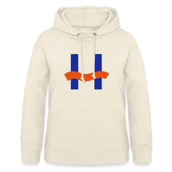 H Boot Klassenzeichen - Frauen Hoodie - Vanille-Milchshake - Vorne - AI Model Female 172 light (172cm)