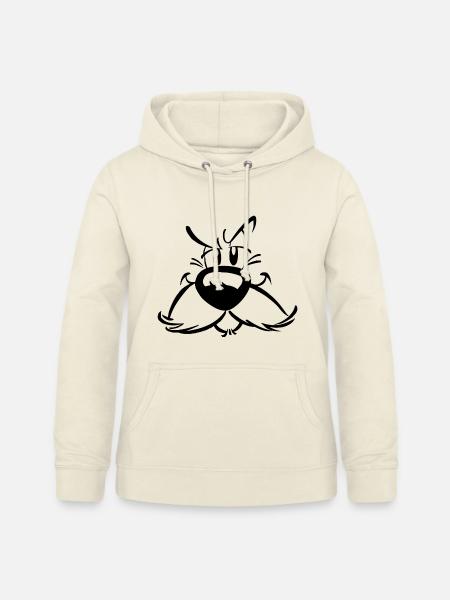 Asterix & Obelix - Idefix Kostüm - Frauen Hoodie - Vanille-Milchshake