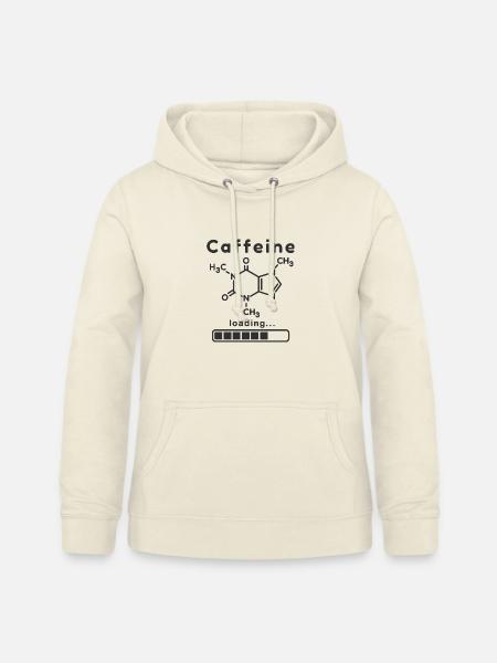 Koffein-Ladende Chemische Formel - Frauen Hoodie - Vanille-Milchshake