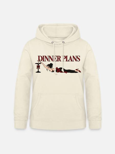 Dinner Plans Martini Girl - Frauen Hoodie - Vanille-Milchshake