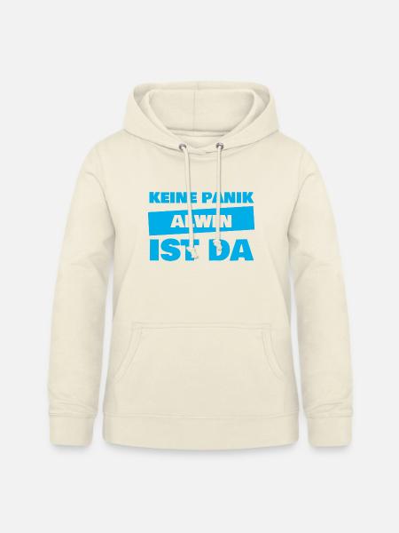 Name Alwin - Frauen Hoodie - Vanille-Milchshake