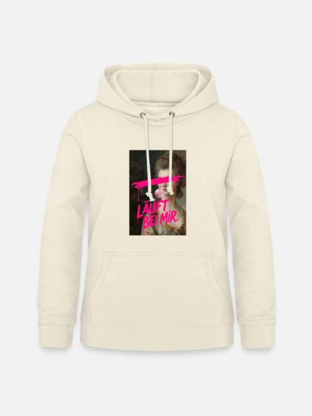 Läuft Bei Mir Neon Graffiti - Frauen Hoodie - Vanille-Milchshake