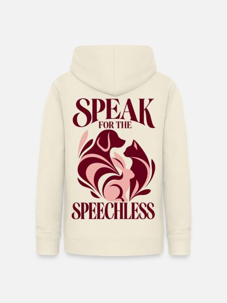 Speak For The Speechless - Frauen Hoodie - Vanille-Milchshake