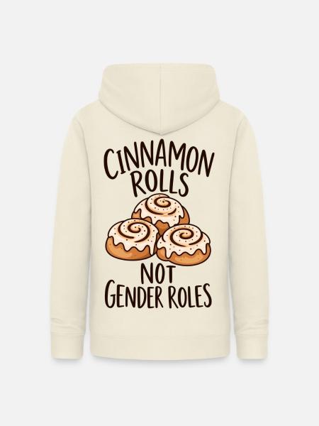 Cinnamon Rolls Not Gender Roles - Frauen Hoodie - Vanille-Milchshake