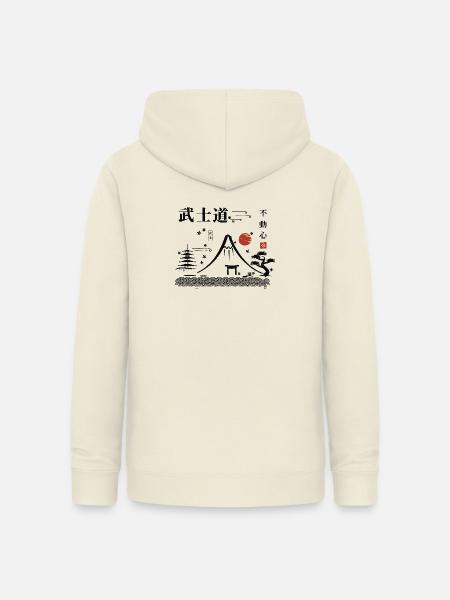 Berg Fuji - Frauen Hoodie - Vanille-Milchshake