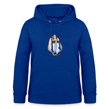 Asterix Obelix Hände In Den Taschen - Frauen Hoodie - Royalblau - Vorne - AI Model Female 172 light (172cm)