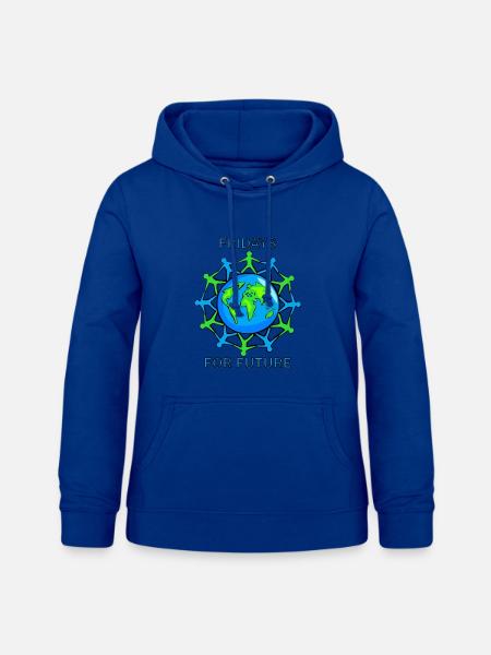 Fridays for future - Frauen Hoodie - Royalblau