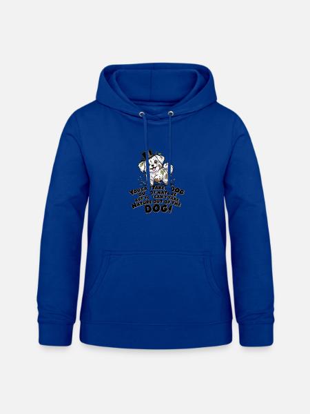 Naturhund Hut Spruch - Frauen Hoodie - Royalblau