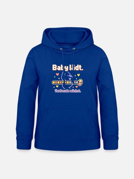 Baby Loading Schwangerschaft werdende Mama - Frauen Hoodie - Royalblau