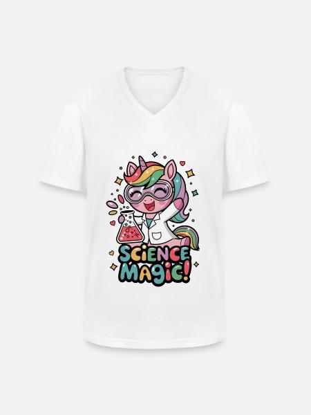 Science Magic! - Men's V-Neck T-Shirt - white