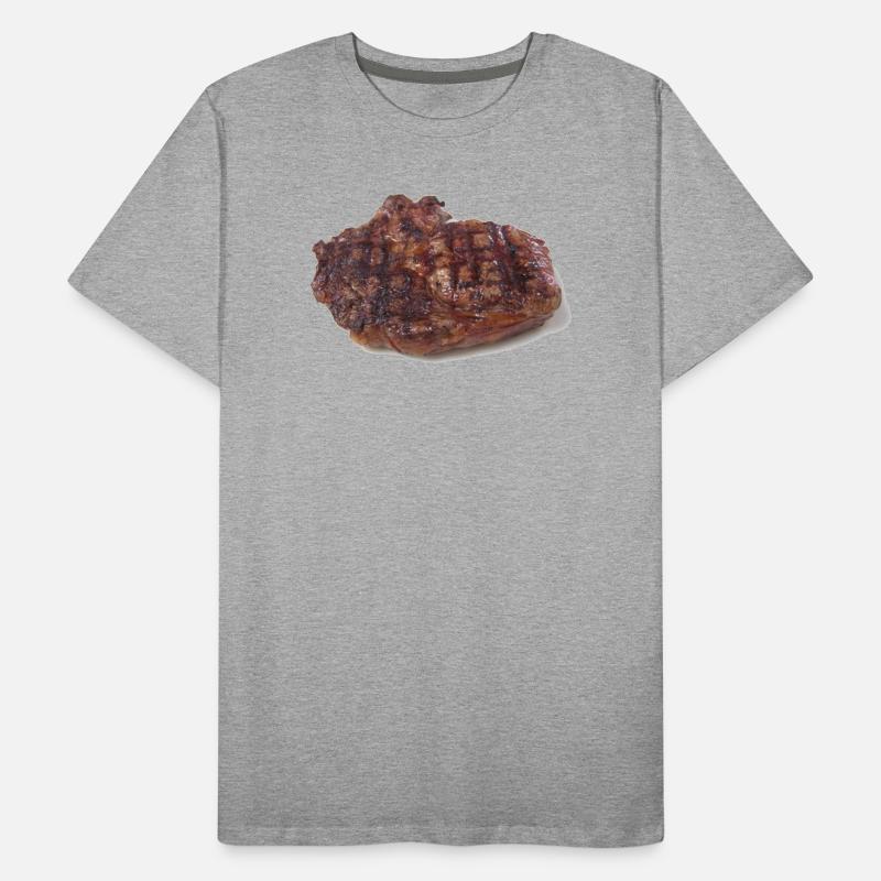 Steak T-shirt bio Premium Homme