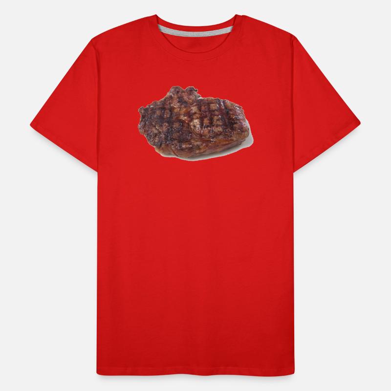 Steak T-shirt bio Premium Homme