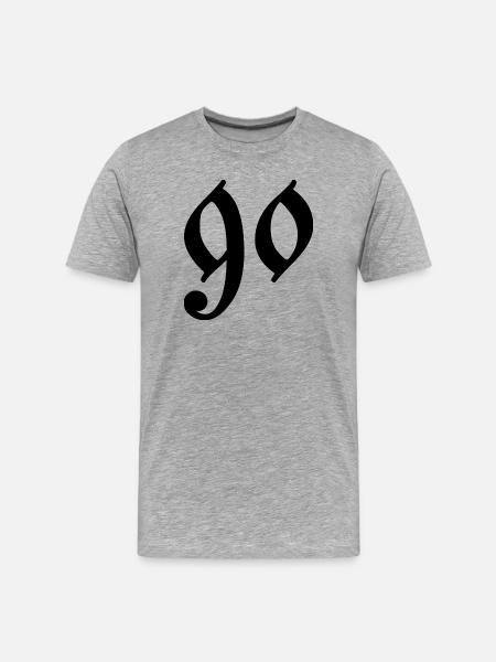 90 - T-shirt bio Premium Homme - gris chiné