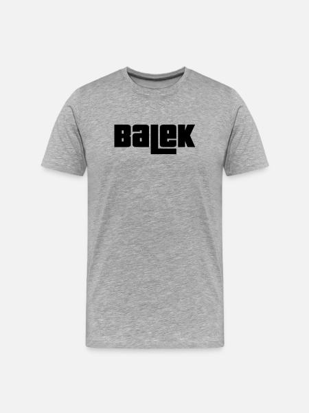 Balek - T-shirt bio Premium Homme - gris chiné