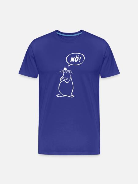 NÖ Maus - Männer Premium Bio T-Shirt - Königsblau