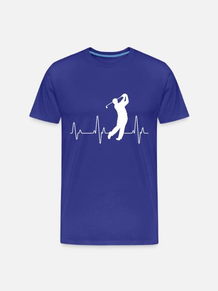 Le golf - T-shirt bio Premium Homme - bleu roi