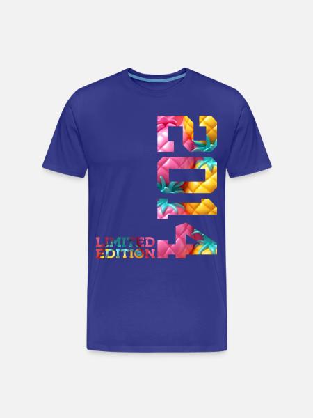 12TH BIRTHDAY LIMITED EDITION 2014 - Men's Premium Organic T-Shirt - royal blue