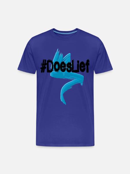 Does lief - express your heart - respect - Men's Premium Organic T-Shirt - royal blue