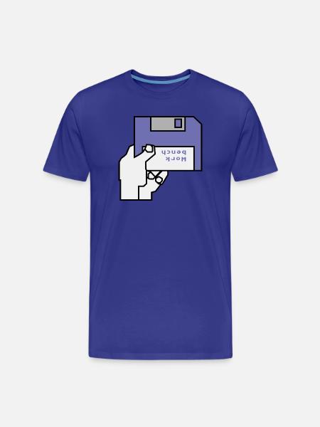 Banc de travail - T-shirt bio Premium Homme - bleu roi