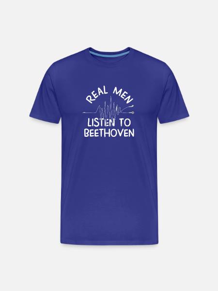 Beethoven - T-shirt bio Premium Homme - bleu roi