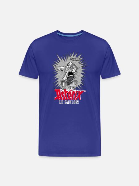 Asterix & Obelix - Asteriy Dynamics - Men's Premium Organic T-Shirt - royal blue