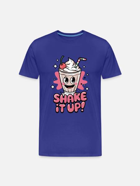 Shake It Up - Men's Premium Organic T-Shirt - royal blue