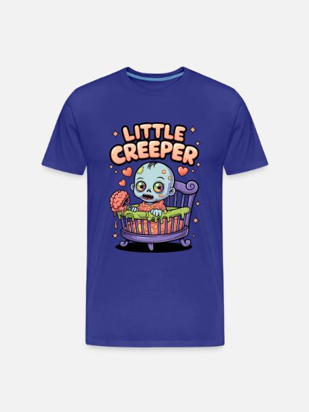 Little Creeper - Men's Premium Organic T-Shirt - royal blue