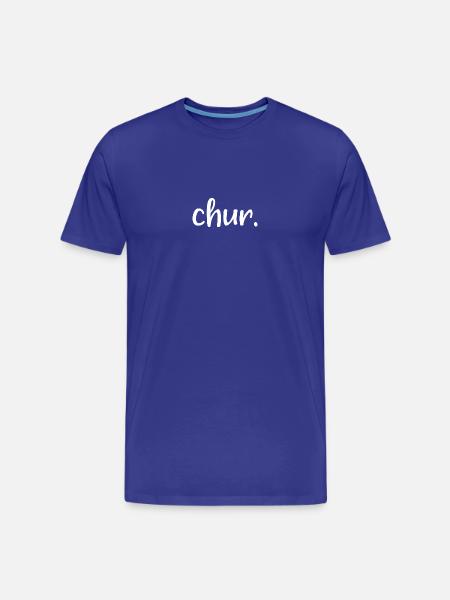 Chur - Men's Premium Organic T-Shirt - royal blue